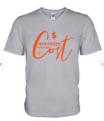 Cost Minimize Campaign T-shirt V-Neck T-Shirt