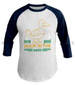 New Duck T-shirt Baseball Tee