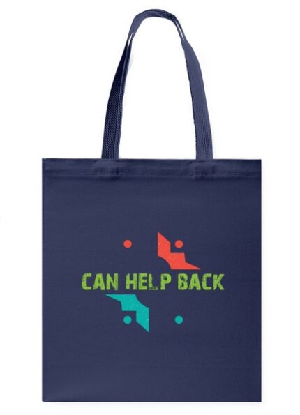 Can Help Back T-shirt Tote Bag