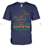 New Duck T-shirt V-Neck T-Shirt