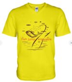 Fishing t-shirt V-Neck T-Shirt