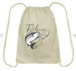 Fishing Trend T-shirt Drawstring Bag