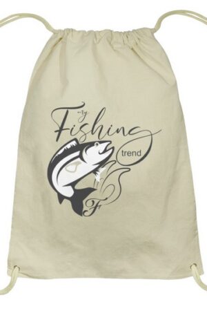 Fishing Trend T-shirt Drawstring Bag