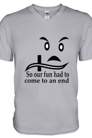 Fun t-shirt V-Neck T-Shirt