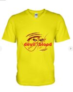 Devil T-shirt V-Neck T-Shirt