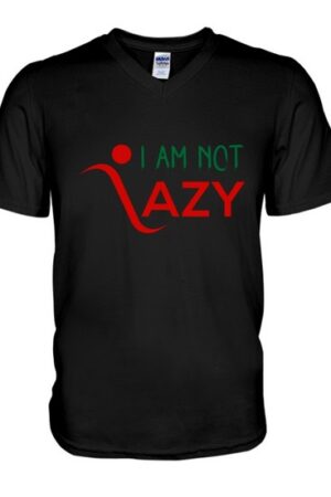 Lazy V-Neck T-Shirt