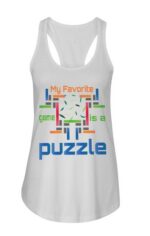 Puzzle t-shirt Ladies Flowy Tank