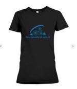 Most Beautiful T-shirt Premium Fit Ladies Tee