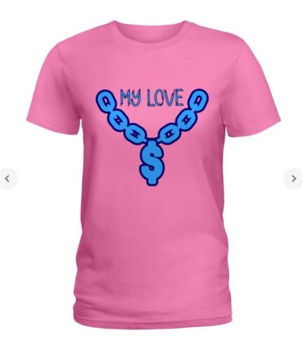 My love T-shirt V-Neck T-Shirt