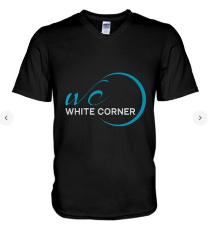 White Corner t-shirt V-Neck T-Shirt