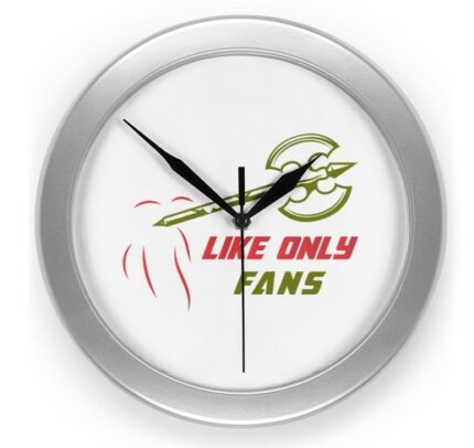 Fans T-shirt Clock