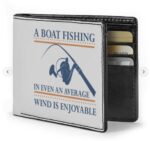 Boat Fishing t-shirt Mini Wallet