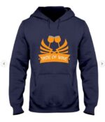 Wine T-shirt Hooded Sweatshirt