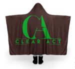 Clear Act T-shirt Hooded Blankets