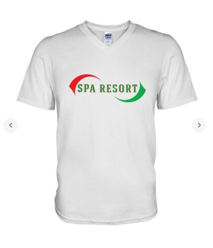 Spa Resort V-Neck T-Shirt