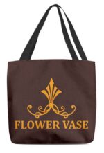 Flower Vase T-shirt All-Over Tote