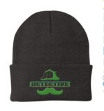 Detective T-shirt Knit Beanie