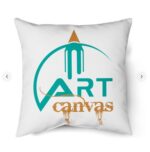 Art Canvas T-shirt Indoor Pillow