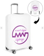 Word Class Canvas T-shirt Luggage Cover