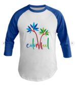 Colorful T-shirt Baseball Tee