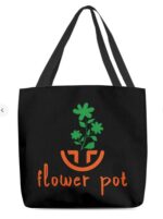 Flower Pot T Shirt All Over Tote