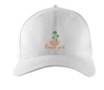 Flower Pot T Shirt Embroidered Hat