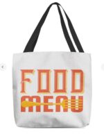 Food Menu T Shirt All Over Tote