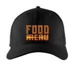 Food Menu T Shirt Embroidered Hat