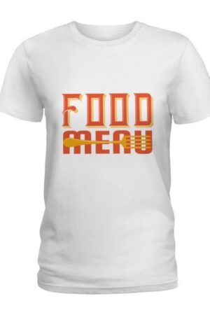 Food Menu T Shirt Ladies T Shirt