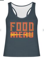 Food Menu T Shirt Women's Racerback Tanktop