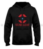 Star Leaf T Shirt Hooded Sweatshirt