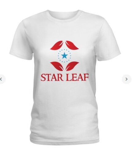 Star Leaf T Shirt Ladies T Shirt