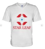 Star Leaf T Shirt V Neck T Shirt