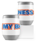 My Boldness T Shirt Wine Tumbler